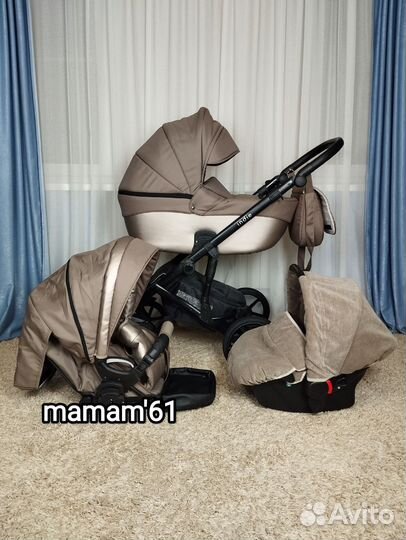 3в1 или 2в1 шикарная Peppy Indie в коже