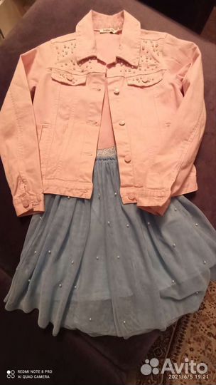 Одежда для девочки пакетом 146