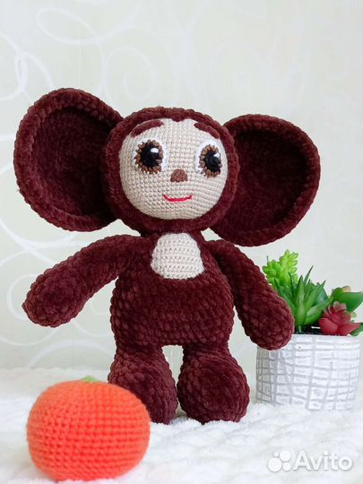 Чебурашка плюшевый