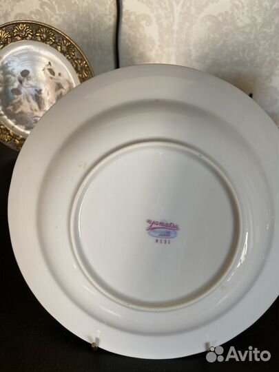 Японские тарелки и салатники костяной фарфор