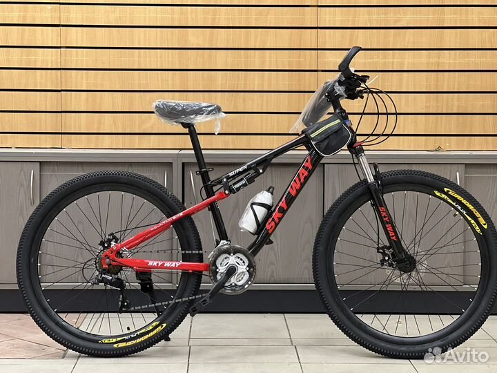 Велосипед новый 27,5 двухподвесной