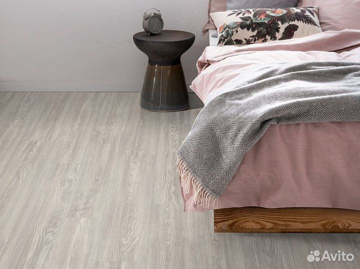 Ламинат egger aqua+ EPL Дуб Сория светлосерый