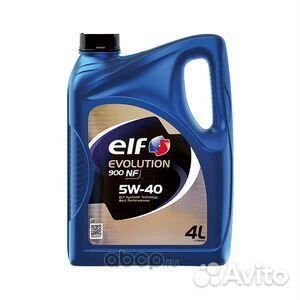 Масло моторное 5w40 nf elf 4л