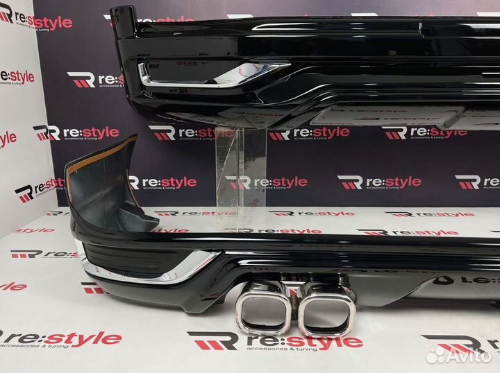 Обвес Toyota Land Cruiser 200 Под 1 выхлоп