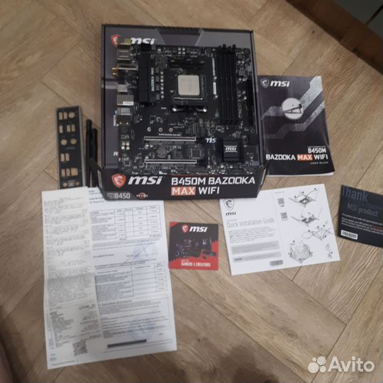 Материнская плата msi b450m и ryzen 3 3100