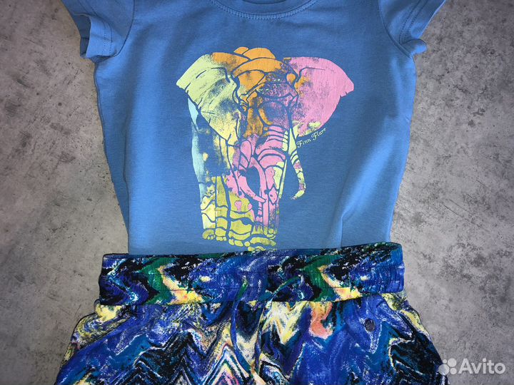 Шорты и футболка Finn Flare: