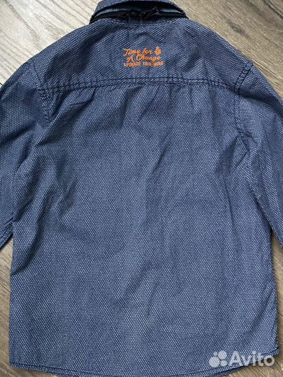 Рубашка с бабочкой 104 см