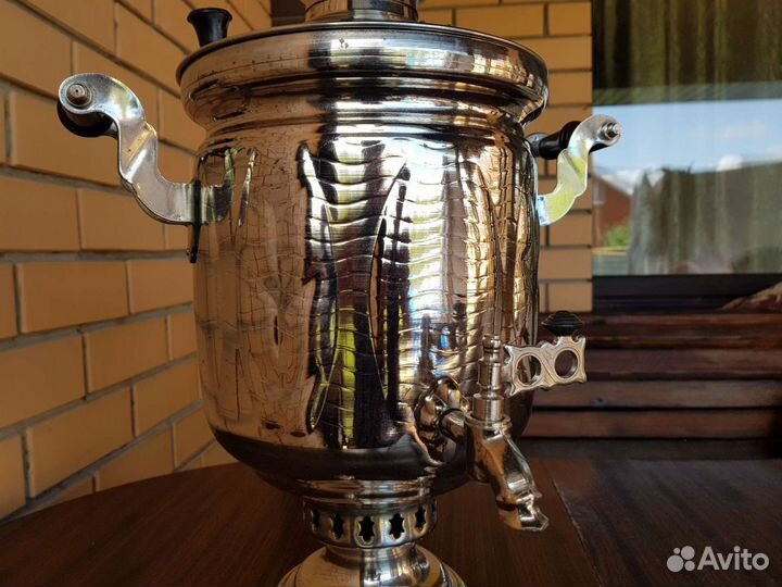 Новый дровяной самовар дубрава
