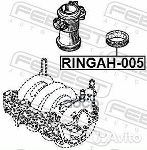 Кольцо уплотнительное дроссельной заслонки rena