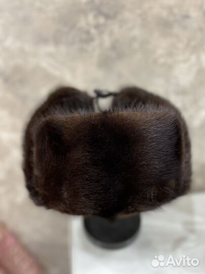 Шапка норковая бу