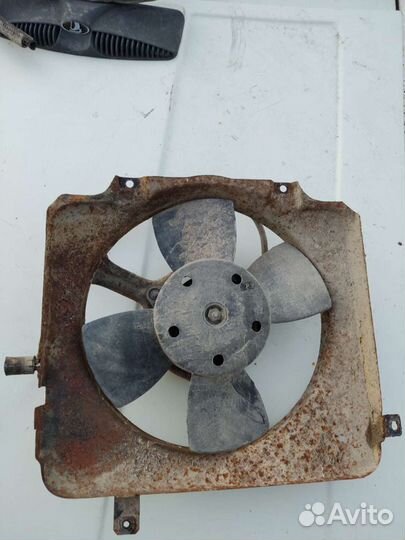Вентилятор охлаждения радиатора на Оку
