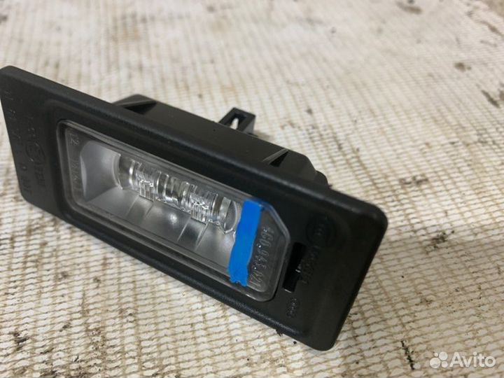 Фонарь подсветки номера Audi A4 B8 2007-2015