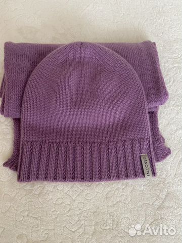 Шапка, шарф Falconery кашемир новые