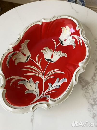 Блюдо антикварное Бавария