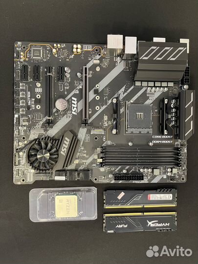 MSI X570-A PRO + Ryzen R7 5800X+16Gb