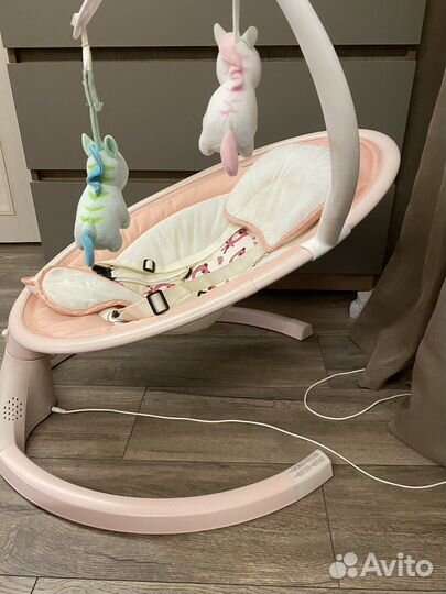 Детские электронные качели tommy