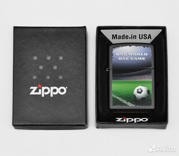 Зажигалка Zippo 28301 Football Оригинал Новая
