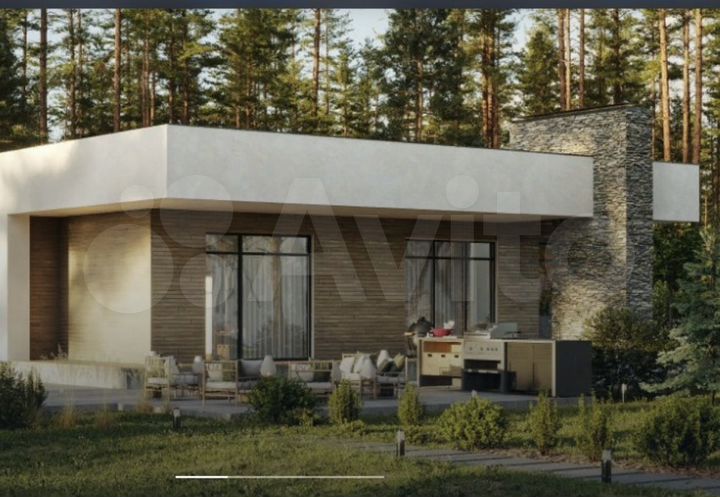 Коттедж 134 м² на участке 7 сот.