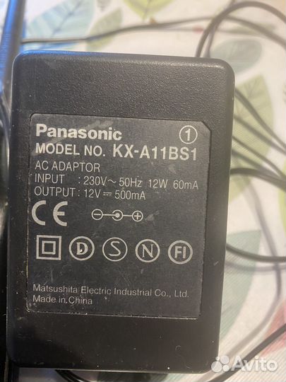 Panasonic стационарный кнопочный телефон