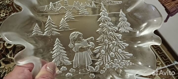 Менажница, блюдо для пирога, селедочница