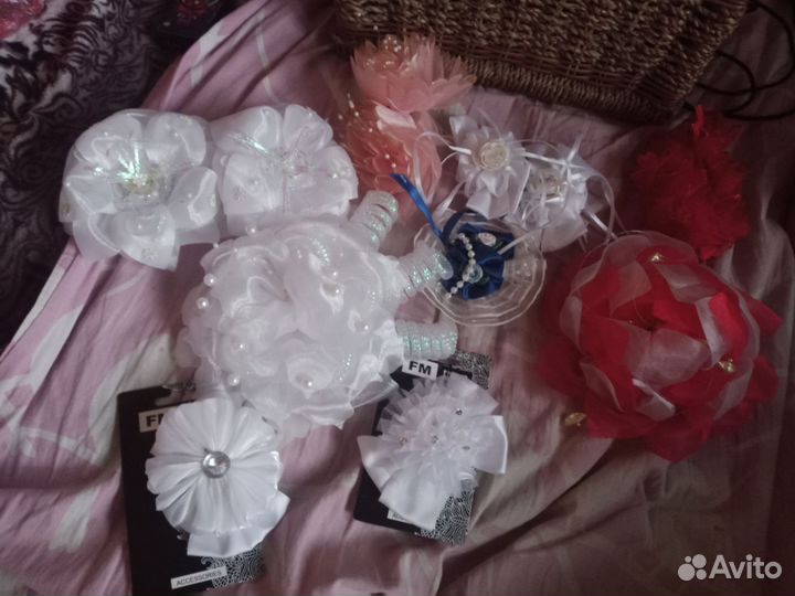 Заколки бантики