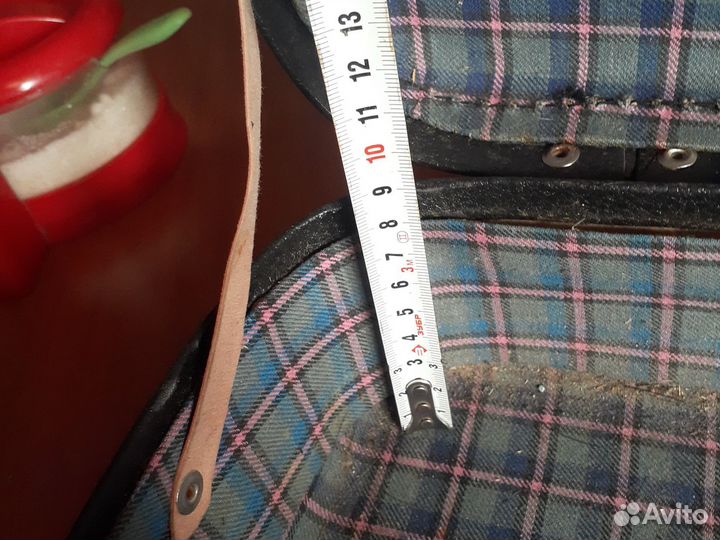 Кожаный чемодан СССР