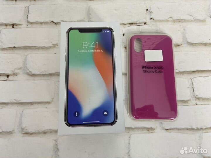 iPhone X 256 gb серый А1315