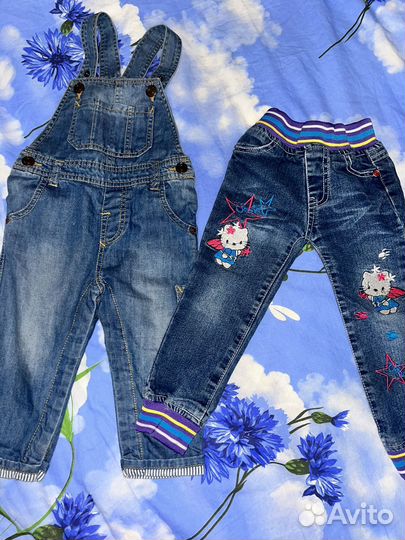 Джинсы для девочки zara 80