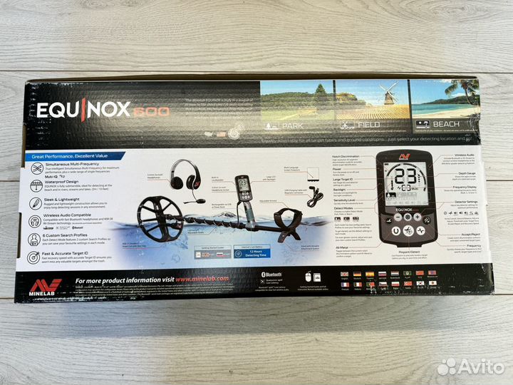 Металлоискатель Minelab equinox 600