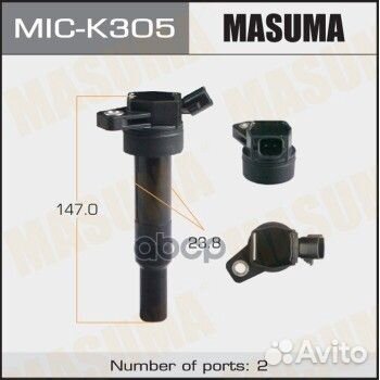 Катушка зажигания hyundai IX35 mick305 Masuma