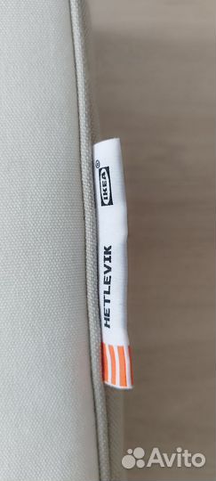 Кровать двухспальная IKEA rykene с матрасом