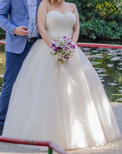 Свадебное платье 50-52
