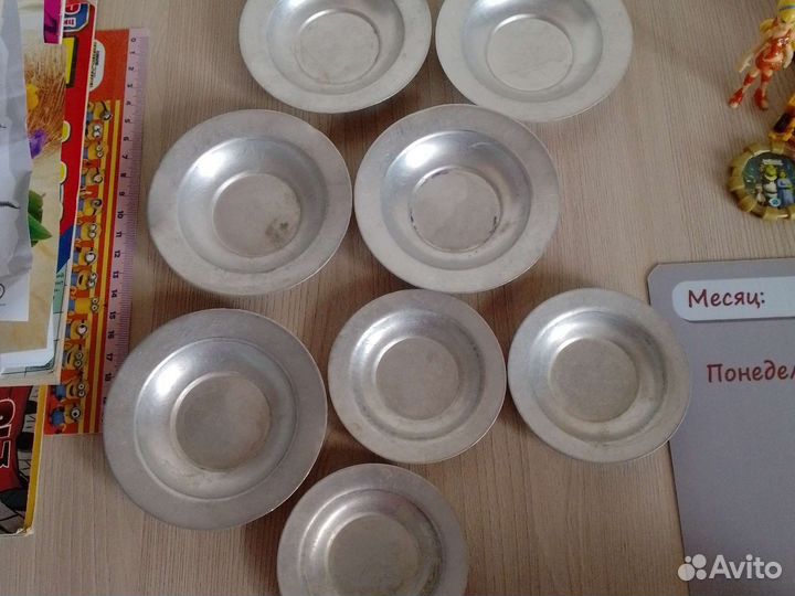 Набор столовой посуды алюминий