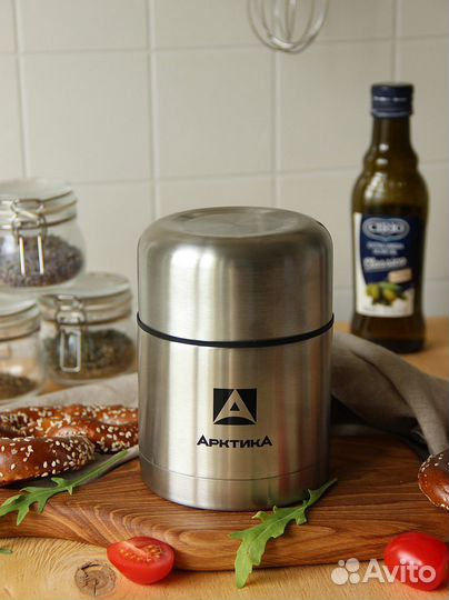 Термос для еды Арктика 0,5л Серебристый 301-500