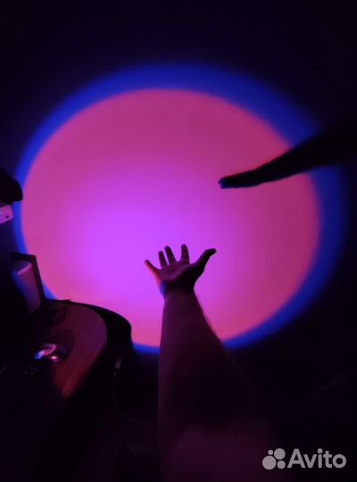 Лампа Закат Bluetooth + Пульт RGB