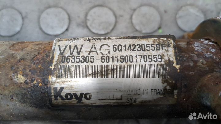 Рейка рулевая с г/у Skoda Fabia, 2005