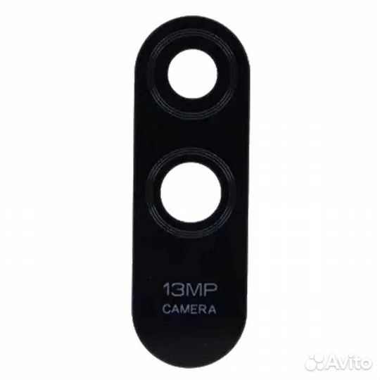 Стекло камеры для Xiaomi Redmi 9A (черный)