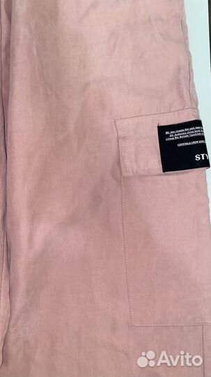 Женские розовые штаны, S