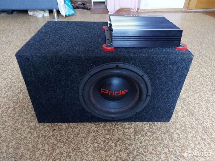 Сабвуфер и усилитель бу