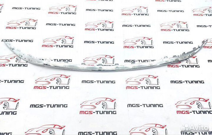 Хром губа C-class W205 2018+ AMG пакет 205