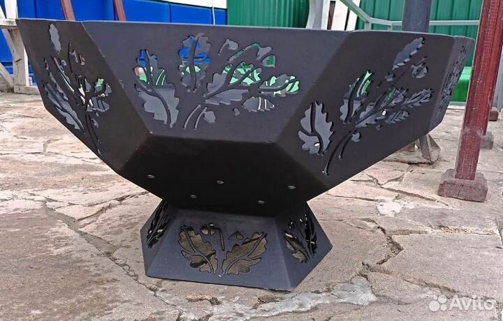 Костровая чаша мангал с вашим логотипом