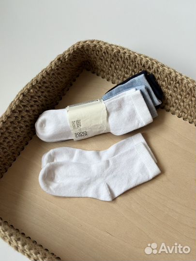 Носки для мальчика 5 пар Н&М 25/27