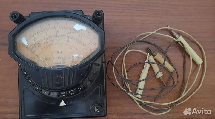 Тестер, авометр, мультиметр, прибор тл-4