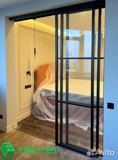 Стеклянные перегородки