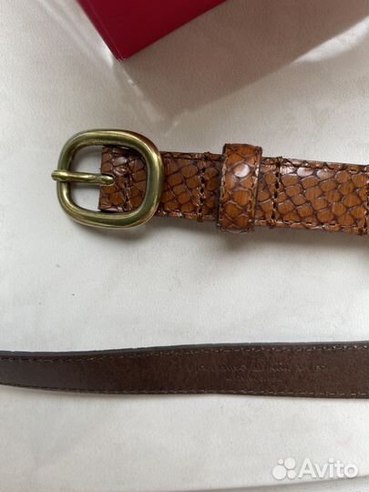 Ремень кожа, замша (Massimo Dutti, Lichi