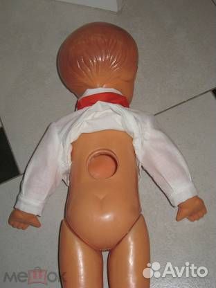 Кукла Игрушка СССР Мальчик Ленин пионер большой