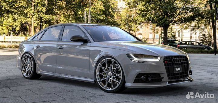 Кованые диски в стиле HRE для Audi A6/S6/RS6 R20