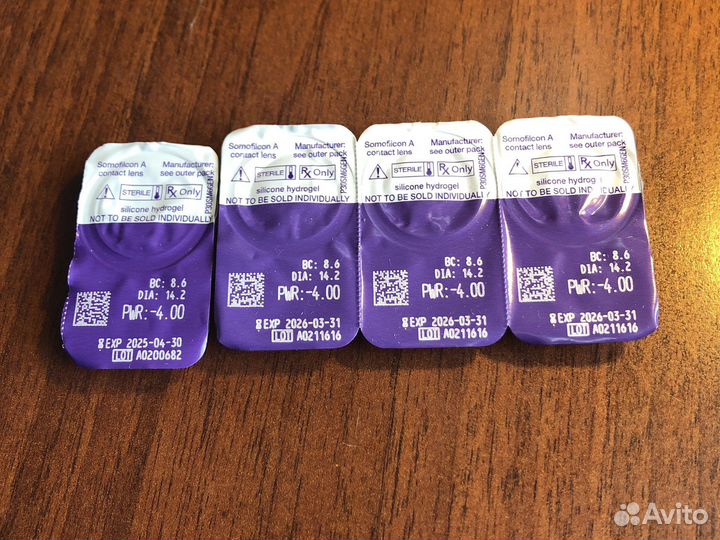 Линзы для глаз