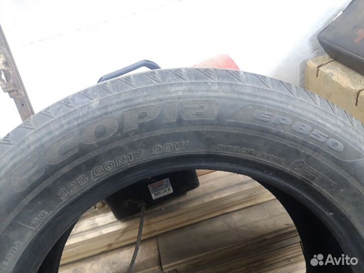 Летняя резина Bridgestone Ecopia EP850 225/60 17