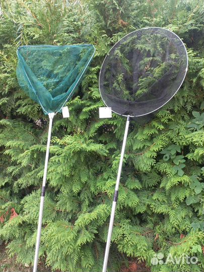 Подсак рыболовный со складываемой головой